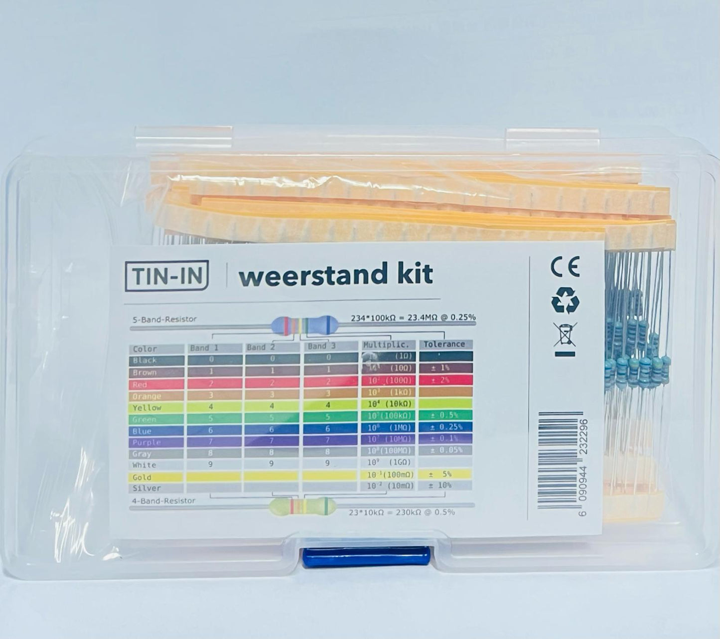 Metal Film Resistor 常用阻值電阻 金屬膜 1/4W 25Pcs