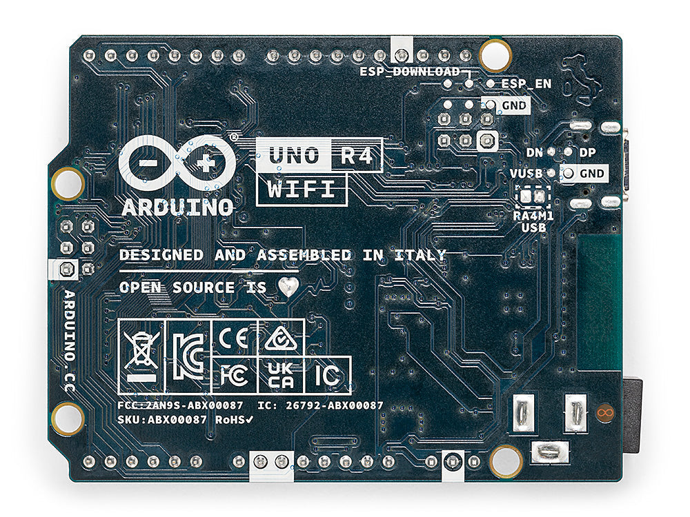 Arduino UNO Rev4 WiFi 開發版