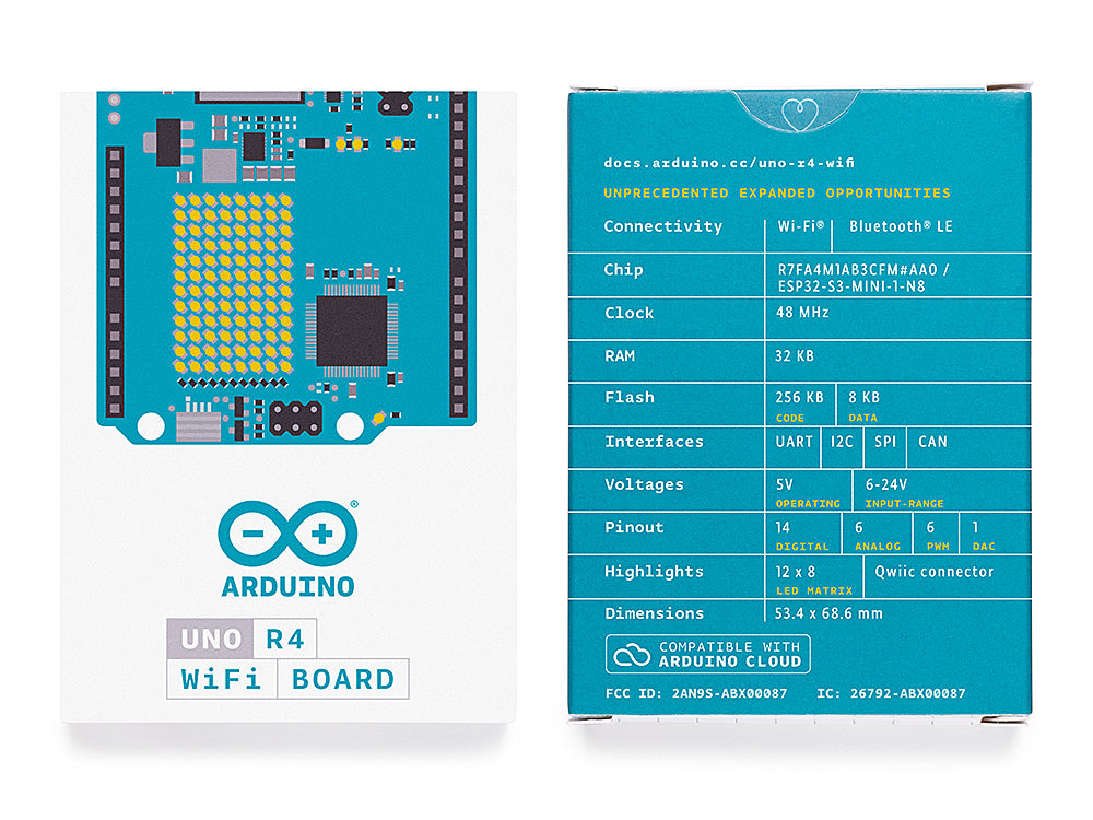 Arduino UNO Rev4 WiFi 開發版