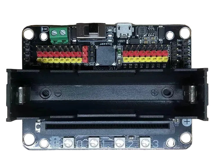 microbit 電機擴展板 v2.0 排針版