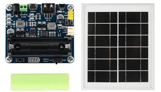 WaveShare 太陽能模組套裝 (micro:bit / Arduino / USB供電)