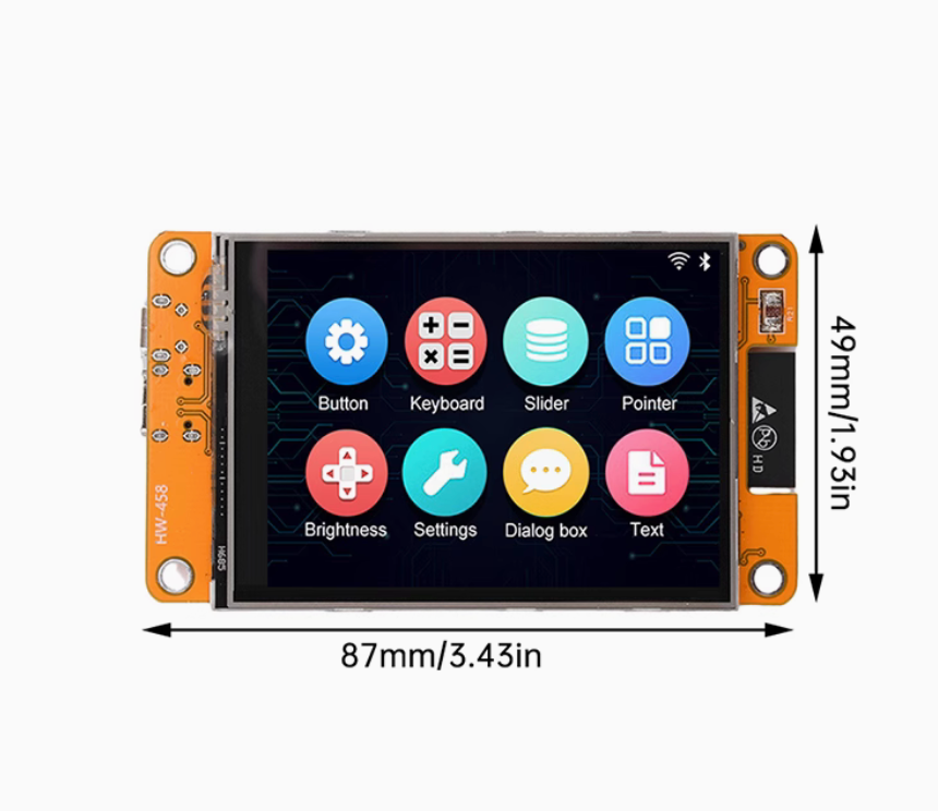 ESP32 開發板連2.8寸液晶顯示屏帶外殼 Wi-Fi+BT+2.8" Touch Screen
