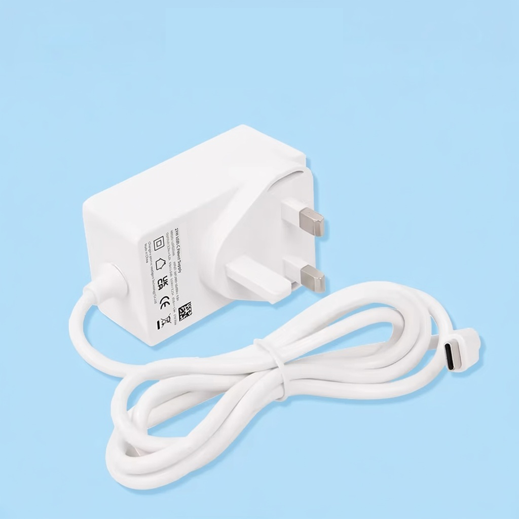 Raspberry Pi 5 27W 火牛 (電源適配器) 5.1V 5A Type-C 香港/英國插頭