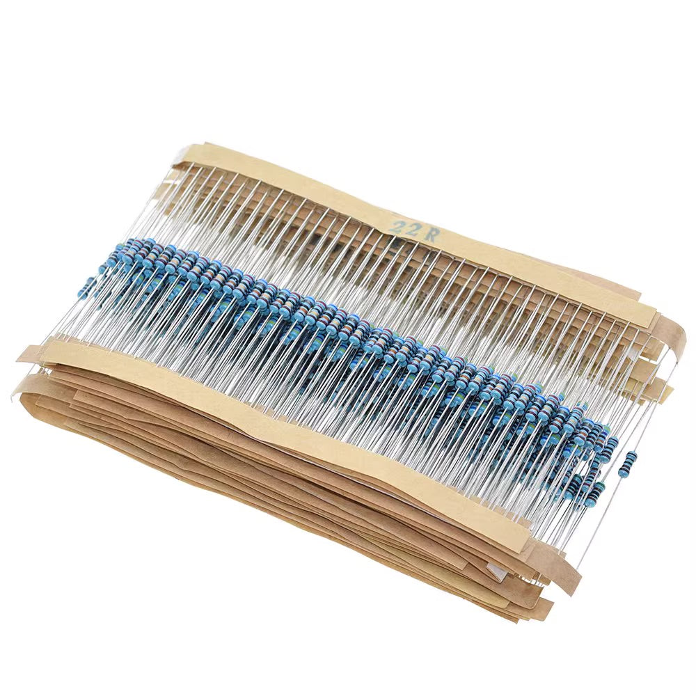 電阻套裝 Resistor Box - 30款常用電阻值 1/4W金屬膜