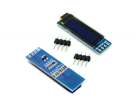 0.91″ OLED 液晶顯示屏 I2C OLED DISPLAY