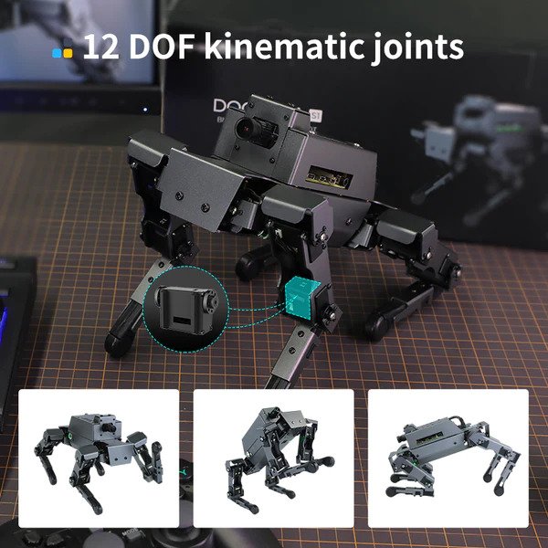 Yahboom DOGZILLA S1 12DOF AI視覺辨識四足機械狗 for Raspberry PI