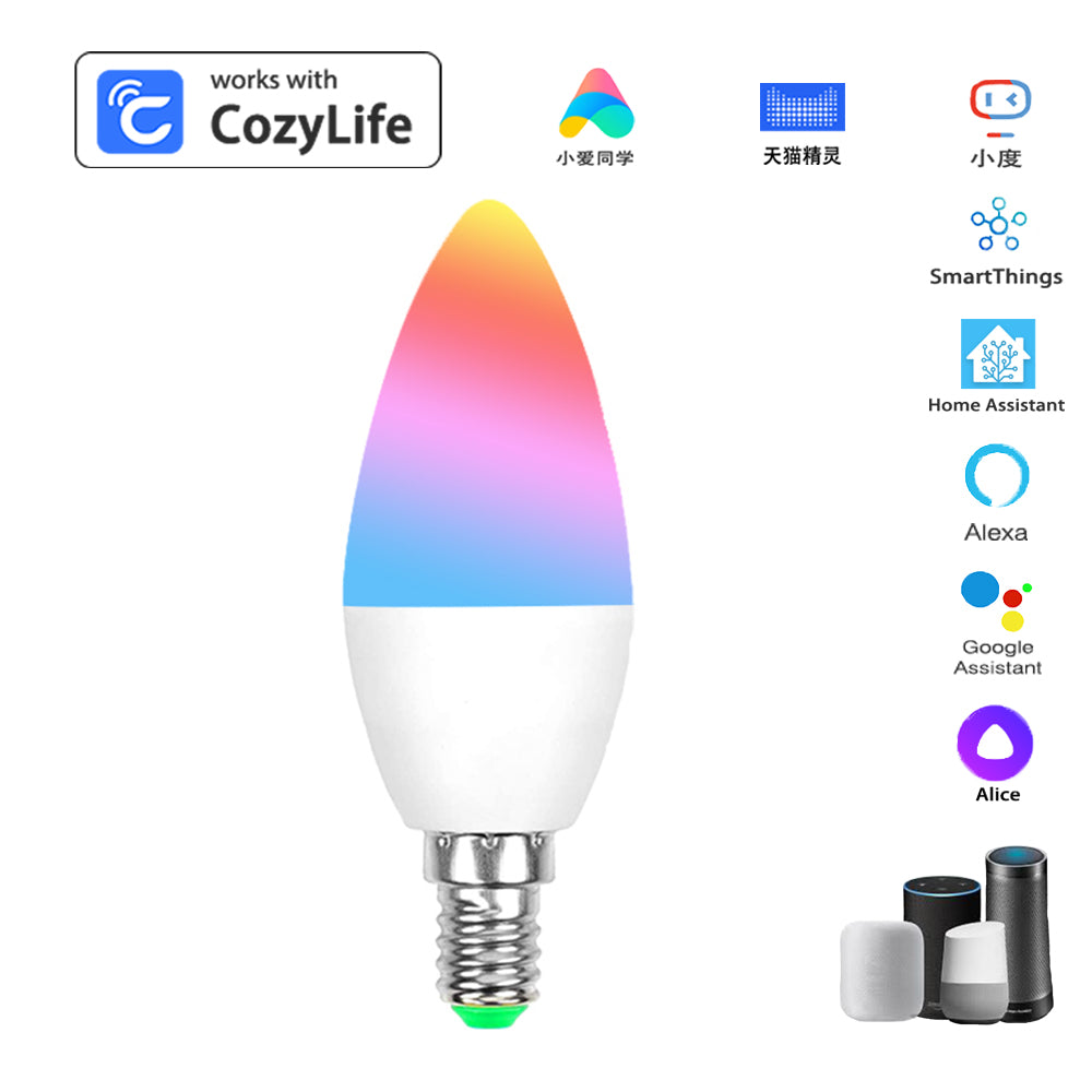 IoT HomeKit 13A 智能燈泡 (E14細螺頭)