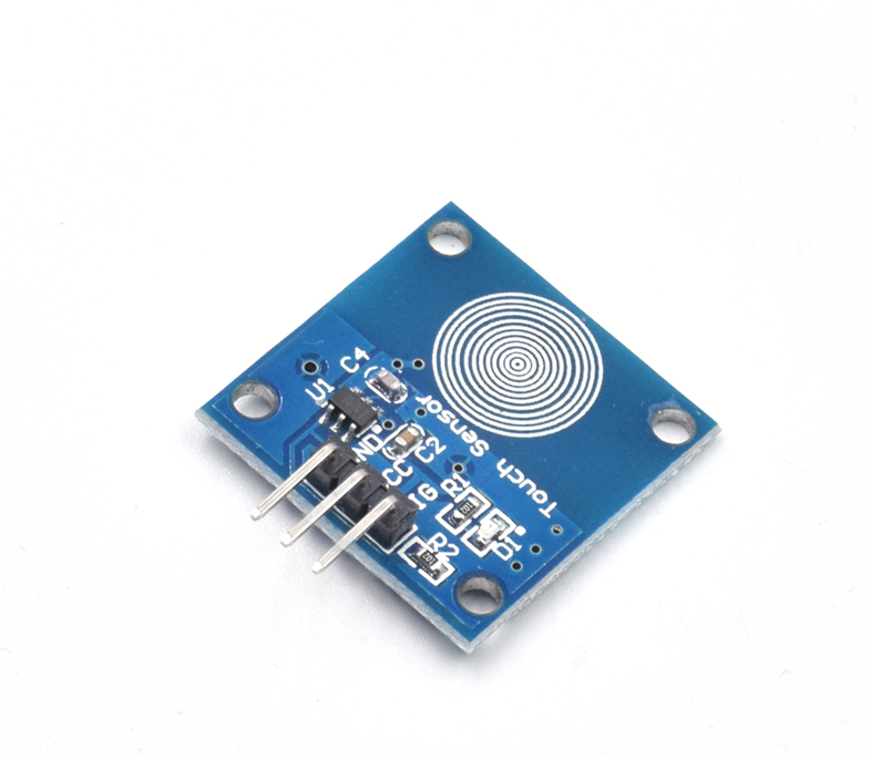 TTP223 觸摸傳感器 輕觸開關模組 電容式 Touch Sensor