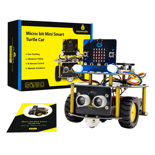 Keyestudio - Microbit Mini Smart Turtle Robot car without Microbit