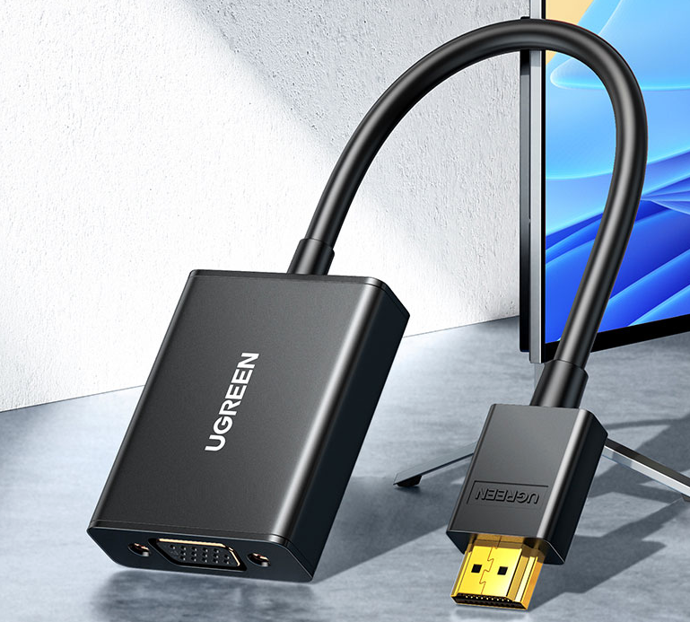 綠聯 HDMI 轉 VGA 轉換器
