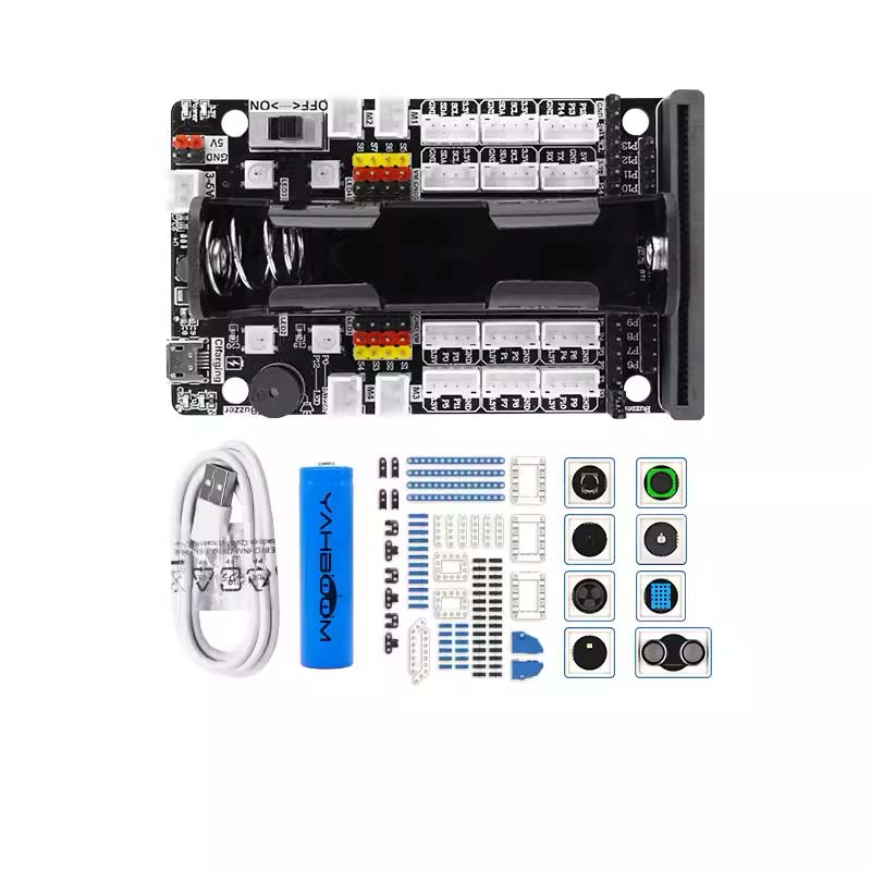Yahboom 擴展板 GPIO積木電機舵機microbit傳感器驅動板