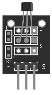 Analog Hall Magnetic Sensor Module