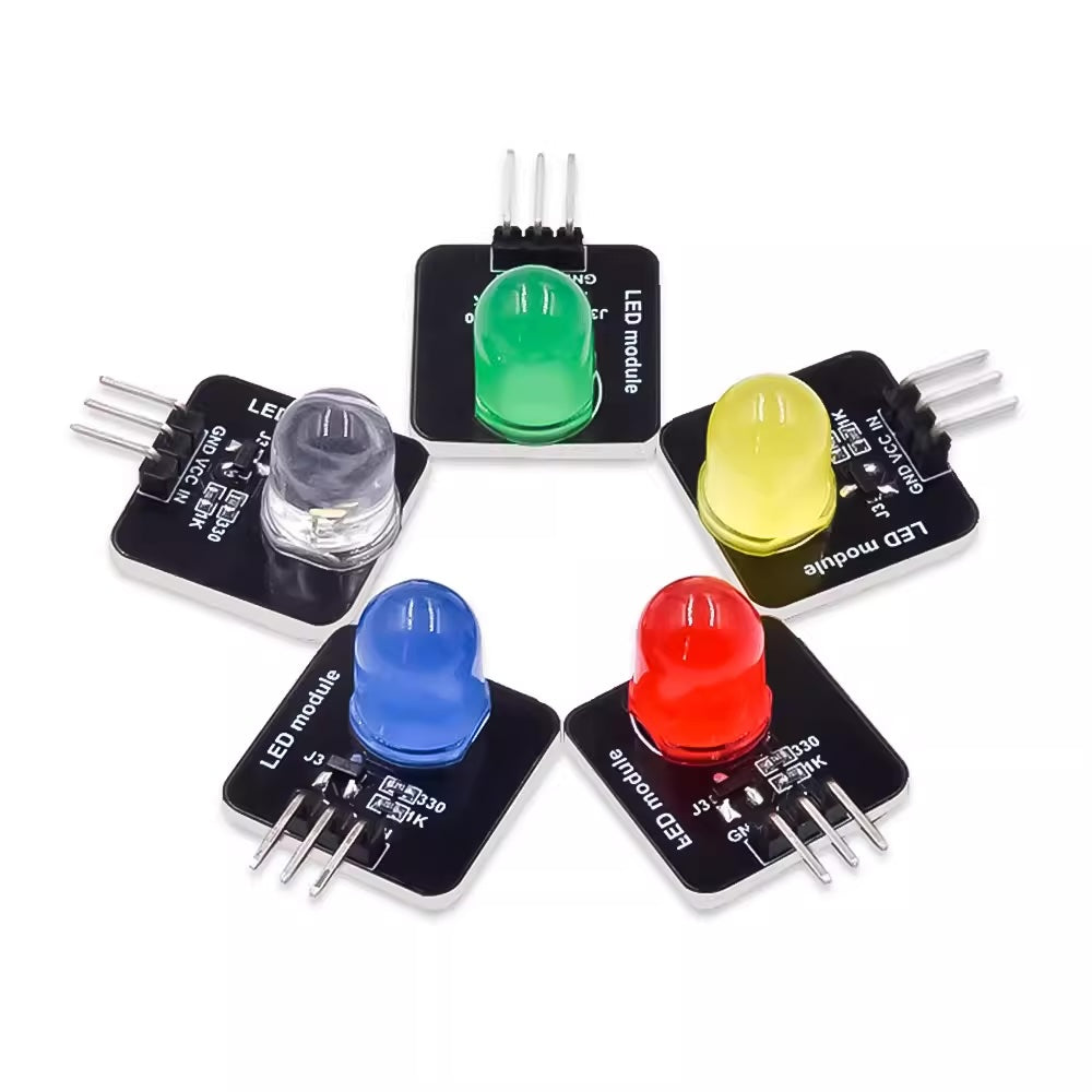 五色LED模組 (白紅黃藍綠) 5-Color LED Module – HK STEM CLUB