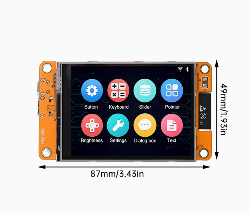 ESP32 development board with 2.8-inch LCD display Wi-Fi+BT+2.8" Touch Screen