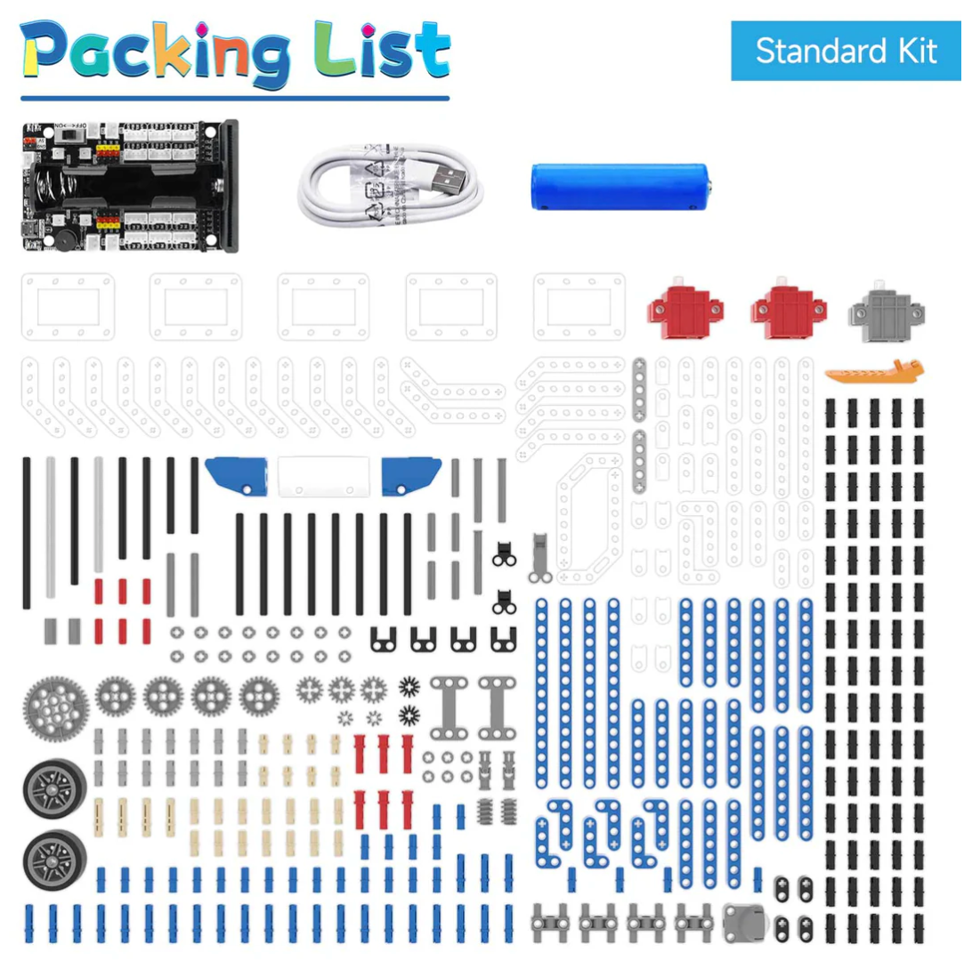 Yahboom 建築系積木套件 16 in 1 Building:bit Super Kit for Micro:Bit