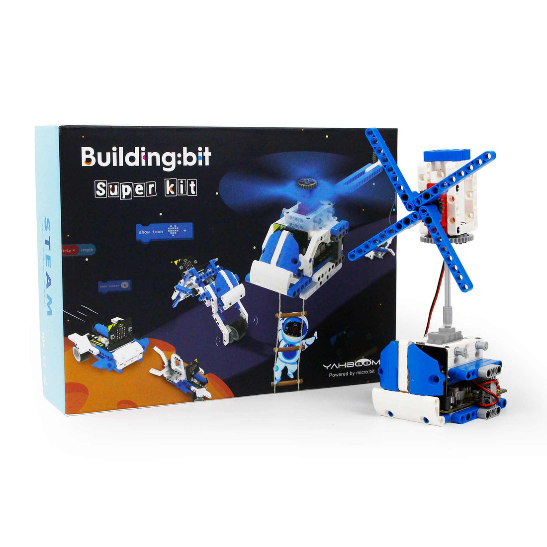 Yahboom 建築系積木套件 16 in 1 Building:bit Super Kit for Micro:Bit