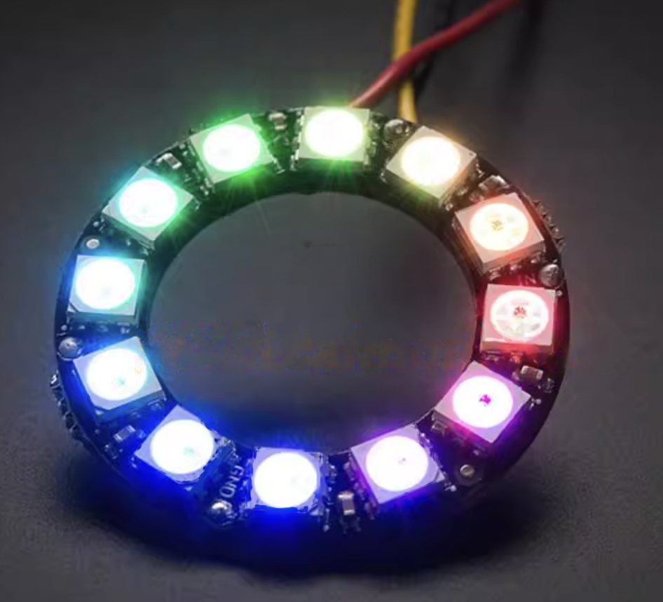 12-Bit WS2812 5050 RGB LED Ring