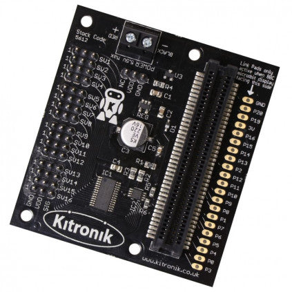 Kitronik 16 Servo Driver Board for the BBC micro:bit V1