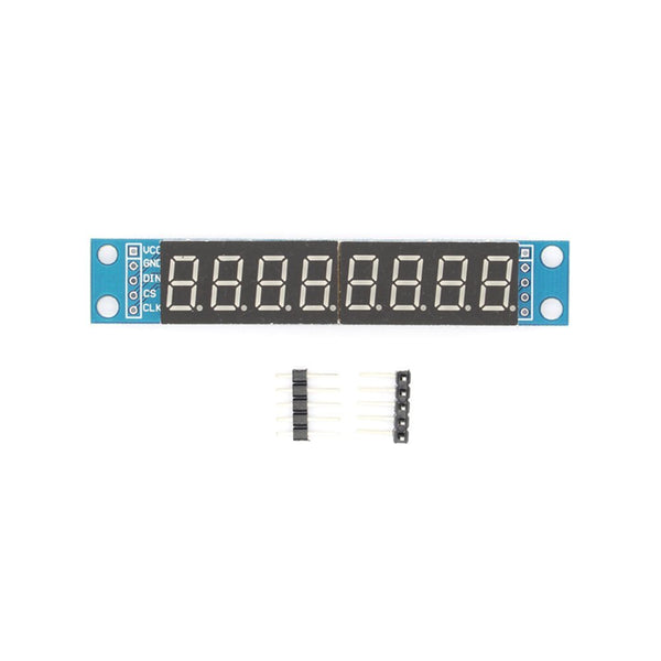 MAX7219 8位 LED 數碼管顯示模組 – HK STEM CLUB