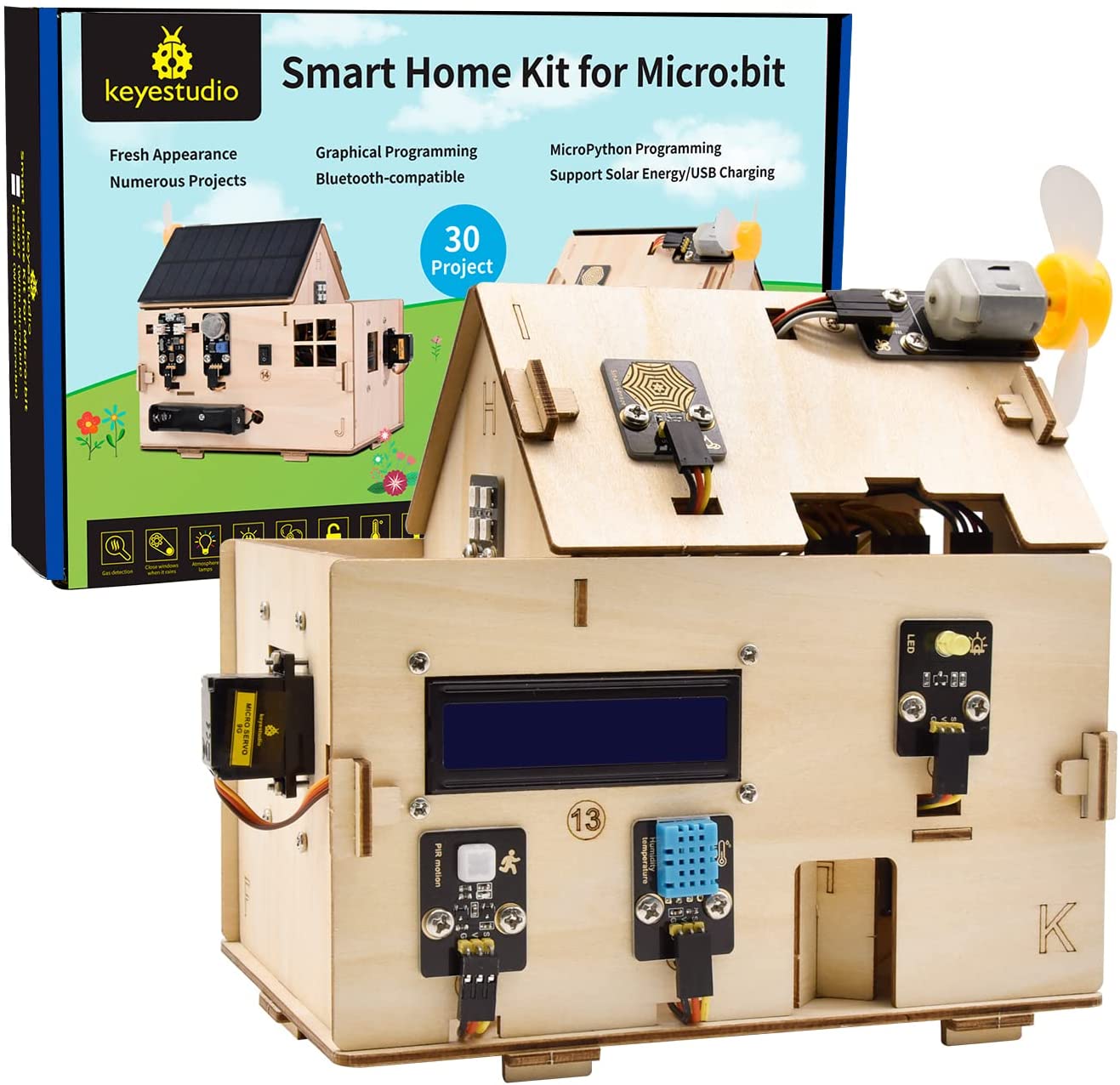 Keyestudio Smart Home Kit for Micro:bit (Wthout Micro Bit Board)