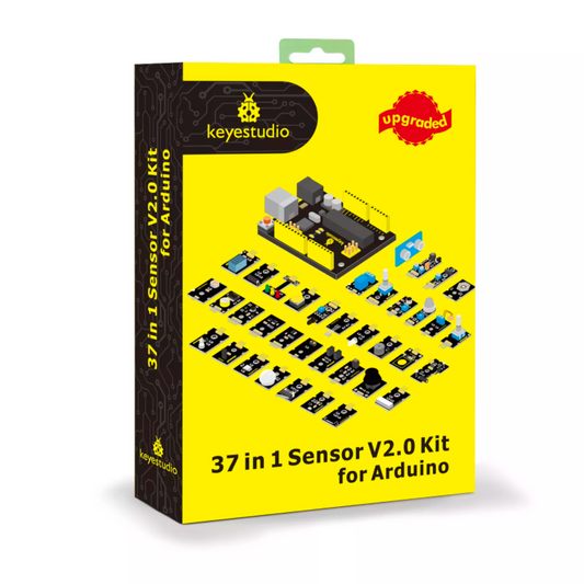 Keyestudio - 37 in 1 Box Sensor Kit V2.0 Mega Controller Board Sensor Electronic Kit For Arduino with mega 2560 R3