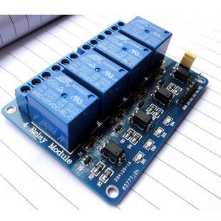 5V 四路Relay 繼電器擴展板 – HK STEM CLUB