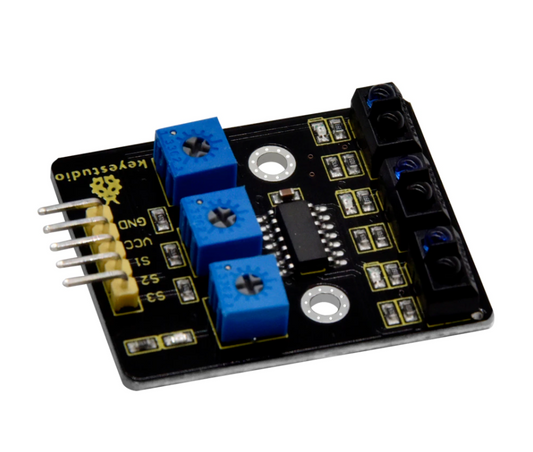 Keyestudio - 3 Channel Infrared Tracking Sensor Module 3 通道紅外跟踪傳感器模塊