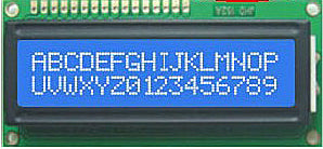 LCD1602 LCD display IIC/I2C interface blue screen backlight
