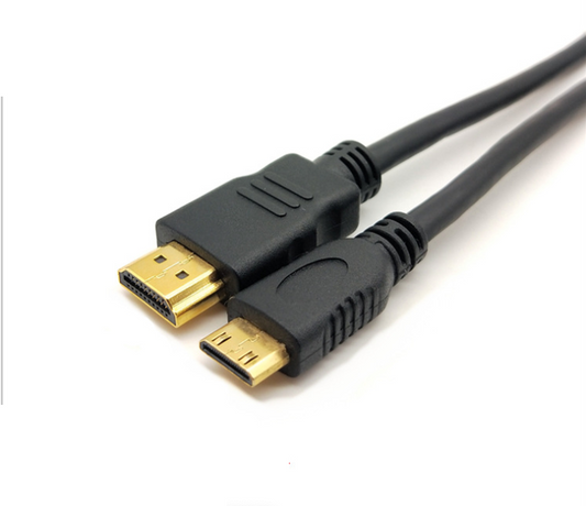 miniHDMI 轉 HDMI 線 (Mini HDMI to HDMI Cable)  1.5m
